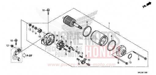 MOTORINO AVVIAMENTO CB1000RAL di 2020